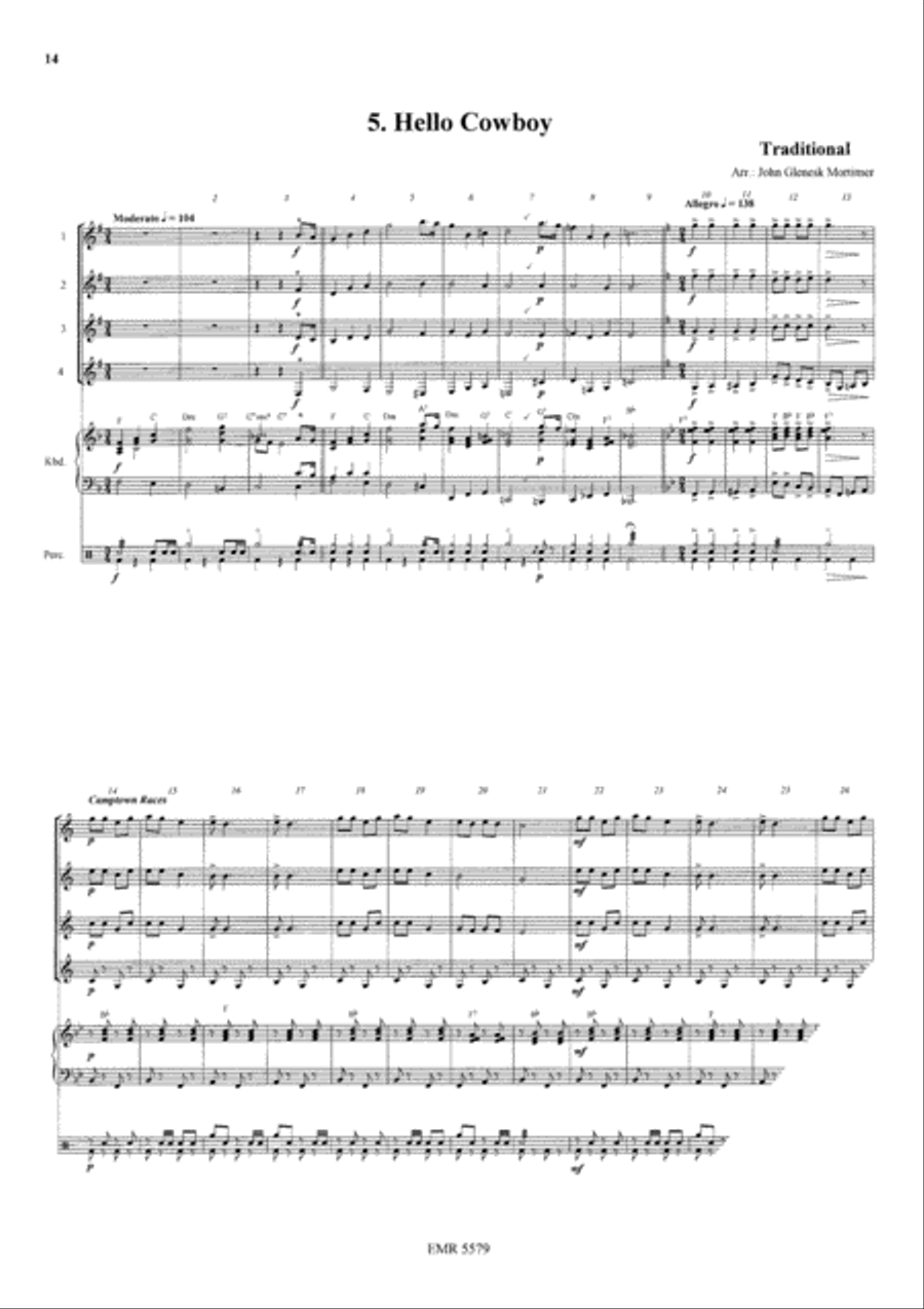 Quartets Volume 3 Clarinet scores gallery preview page 7