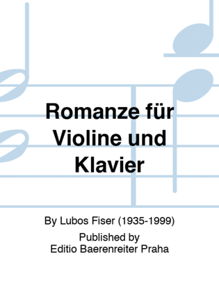 Romanze für Violine und Klavier