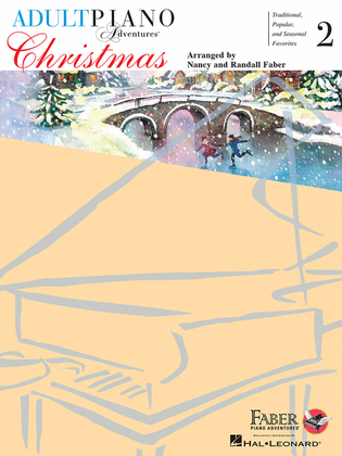Book cover for Adult Piano Adventures Christmas - Book 2