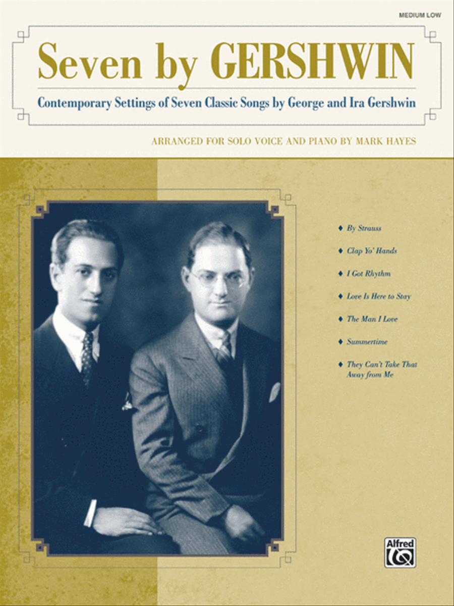 Seven by Gershwin Piano Accompaniment scores gallery preview page 1