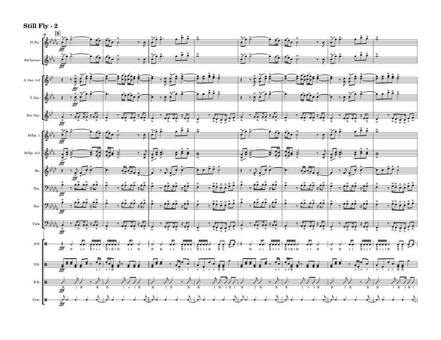 Still Fly Marching Band scores gallery preview page 2