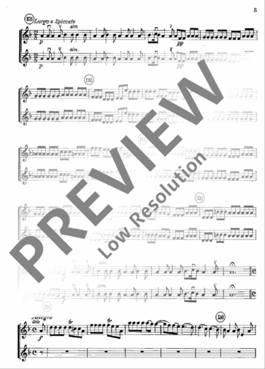 L'Estro Armonico L'Estro Armonico Violin scores gallery preview page 11