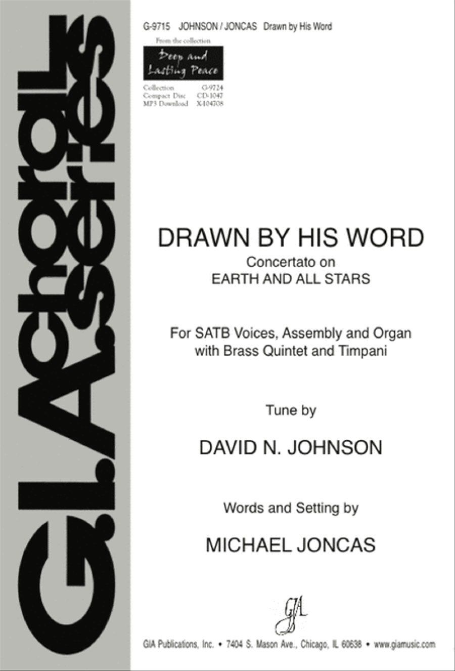 Drawn by His Word - Full Score and Parts Horn scores gallery preview page 1