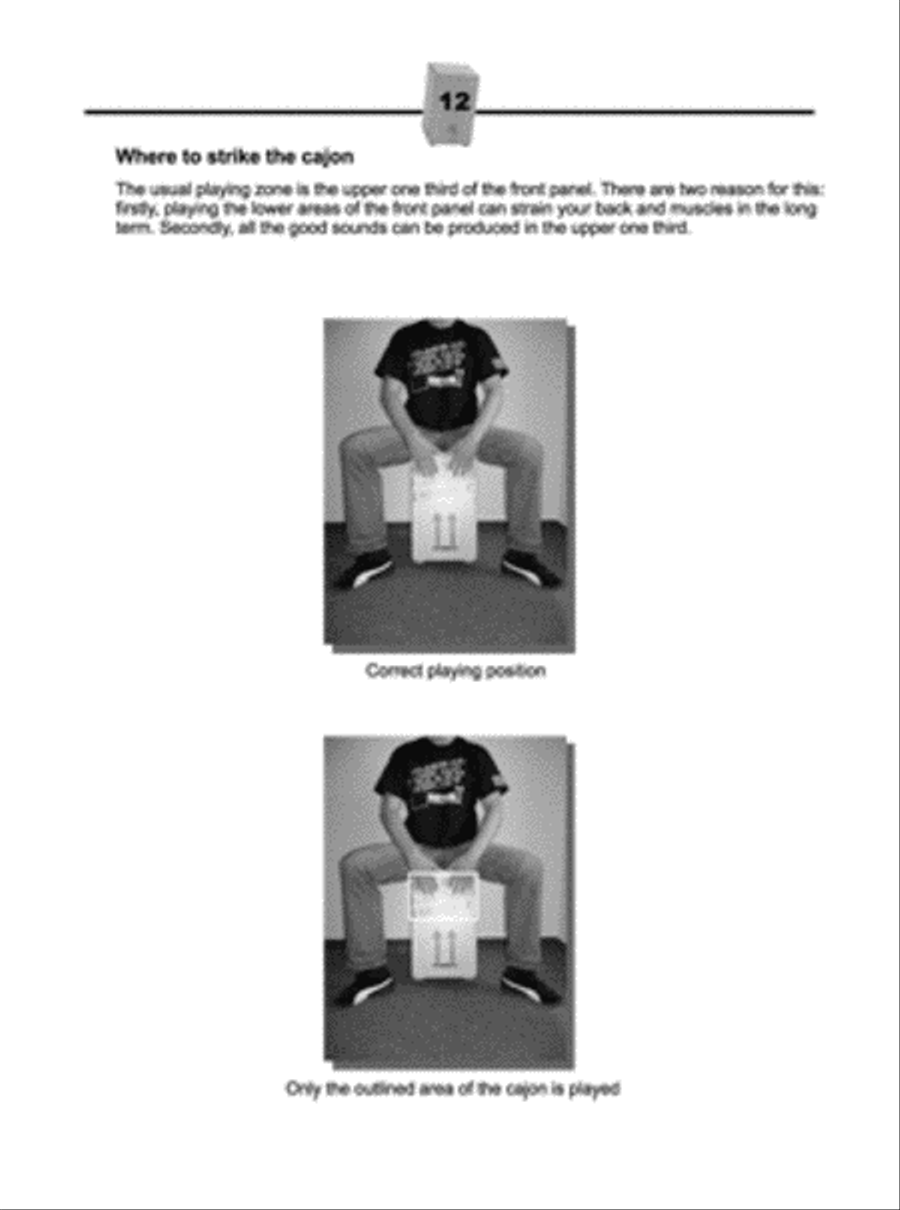 Studies for Cajon Flamenco Guitar scores gallery preview page 2