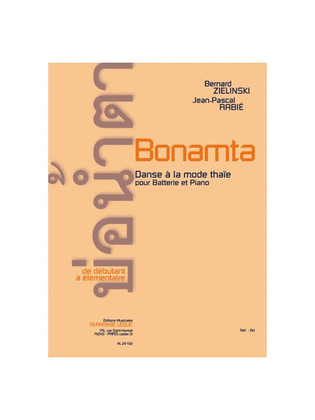 Bonamta (deb. A Elem.) Pour Batterie Et Piano