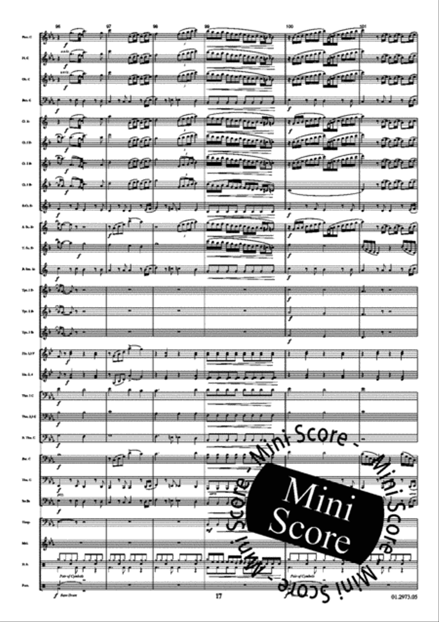 God Save the 'Queen' Concert Band scores gallery preview page 21
