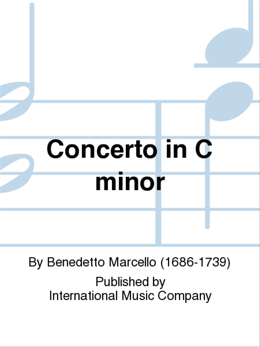 Concerto In C Minor Piano Accompaniment scores gallery preview page 1