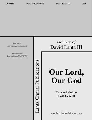 Book cover for Our Lord, Our God!