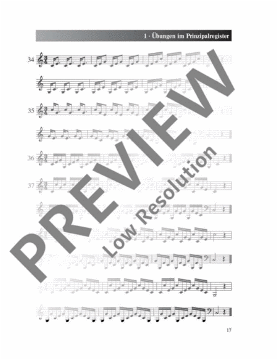 The Art of Baroque Trumpet Playing Trumpet scores gallery preview page 18