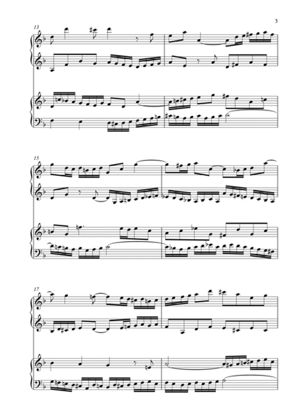 Double Violin Concerto in D minor (BWV 1043) - 1st Movt - arranged for 2 pianos image number null