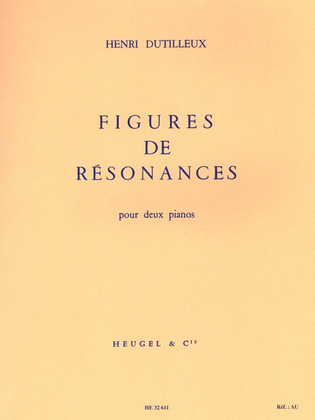 Book cover for Figures De Resonances (pianos 2)