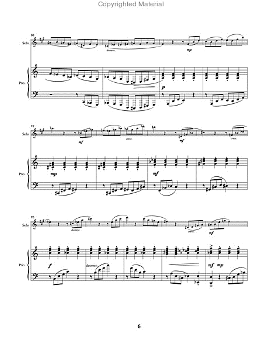 Sapphire Sapphire Alto Saxophone scores gallery preview page 7