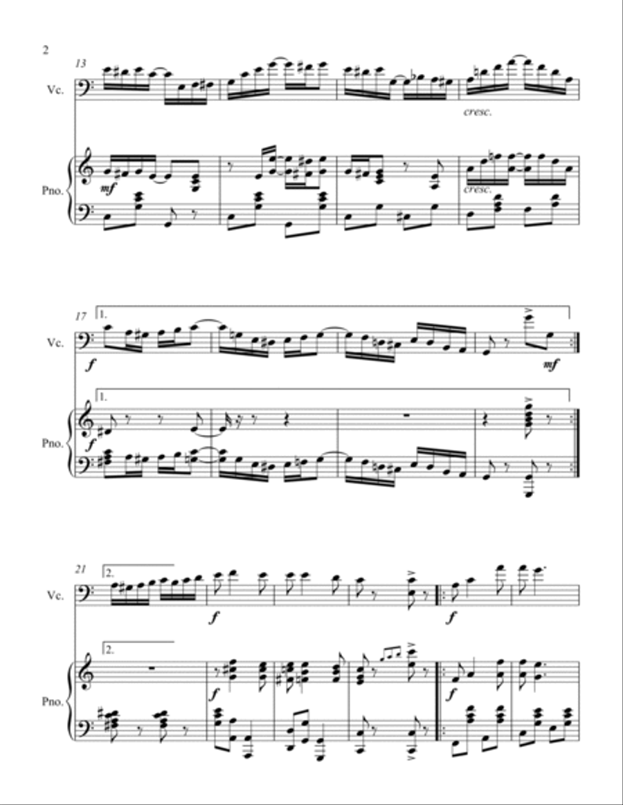 A Breeze from Alabama Piano scores gallery preview page 4