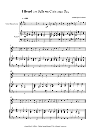 I Heard the Bells on Christmas Day, Jean Baptiste Calkin (Tenor Sax + Piano)