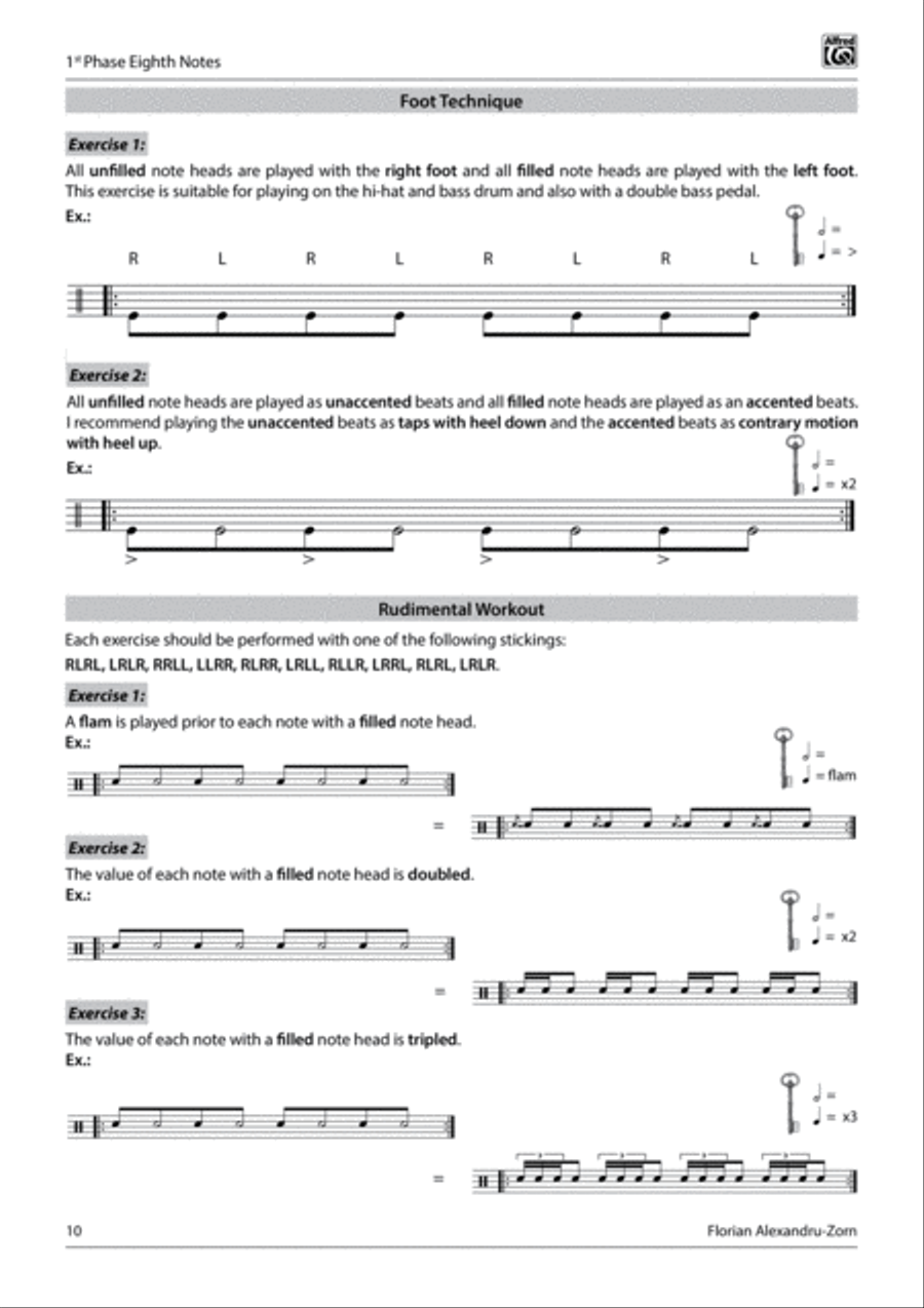 The Drum Master Key Drum Set scores gallery preview page 8