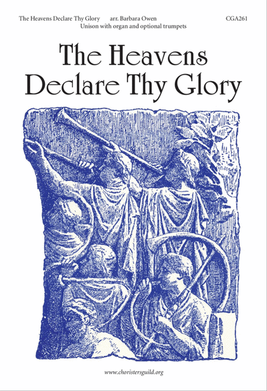 The Heavens Declare Thy Glory (Unison/Two-part) Unison Choir scores gallery preview page 1