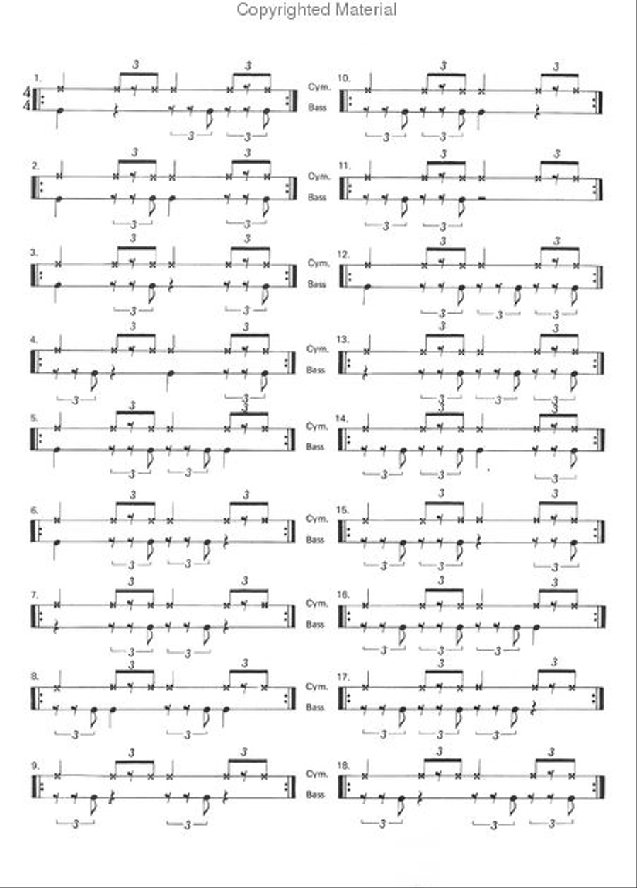 Jazz Bible Of Coordination Drums scores gallery preview page 3