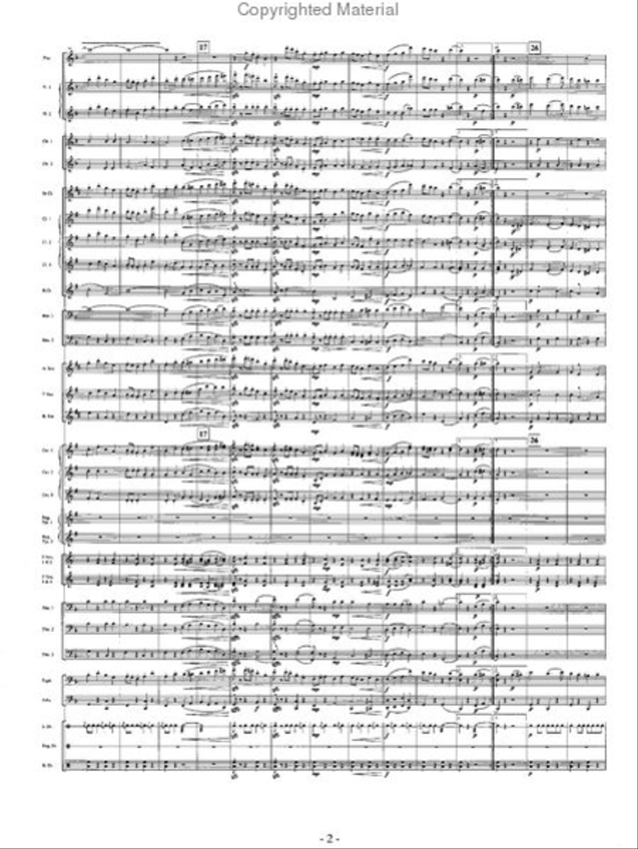 The Gallant Seventh Concert Band scores gallery preview page 3
