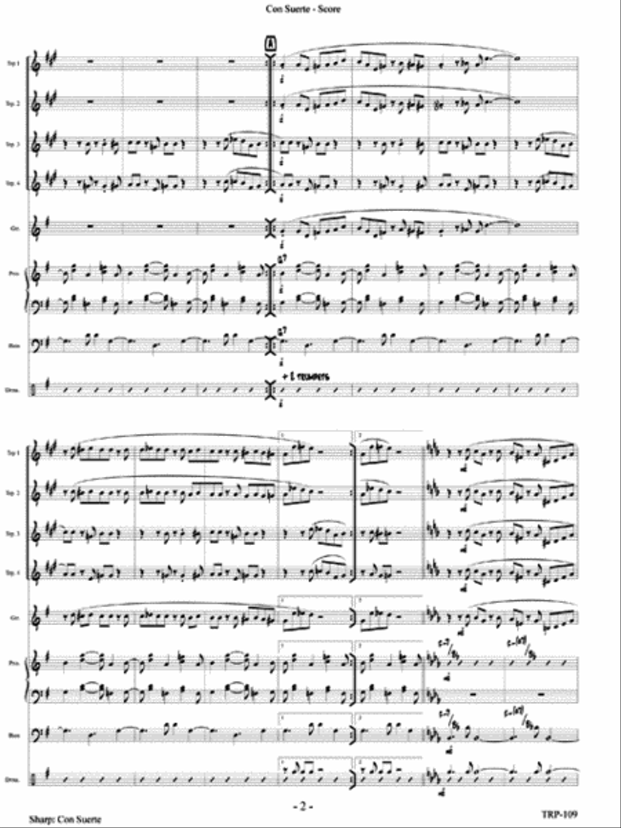 Con Suerte Small Ensemble scores gallery preview page 3