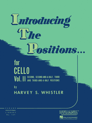 Book cover for Introducing the Positions for Cello
