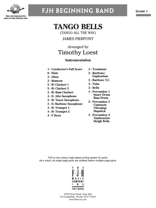 Tango Bells: Score
