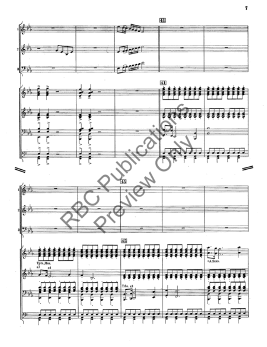Concerto Gross Concert Band Concert Band scores gallery preview page 8