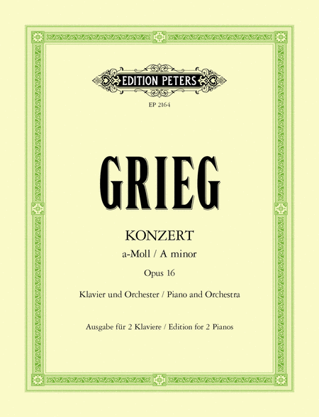 Edvard Hagerup Grieg: Piano Concerto