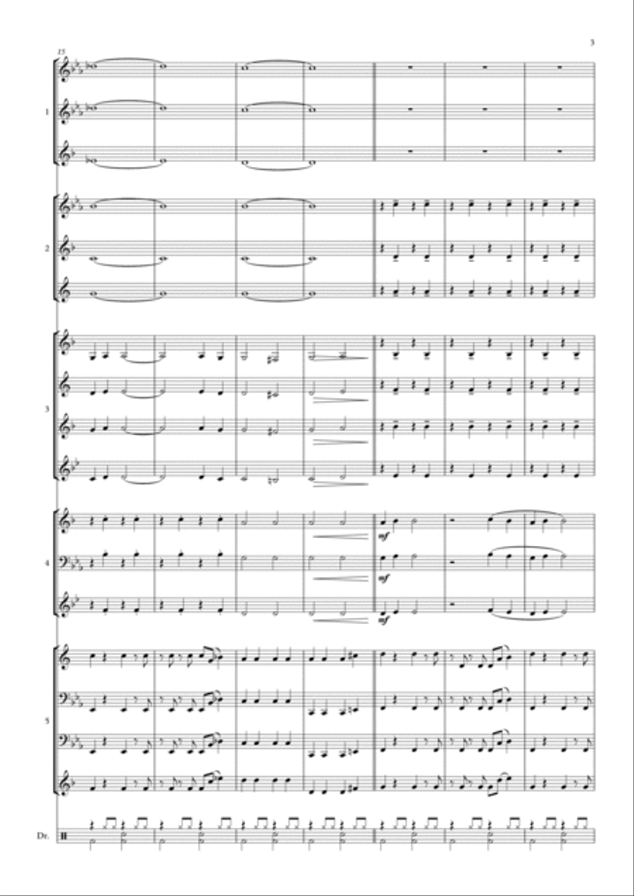 Reach Concert Band scores gallery preview page 3