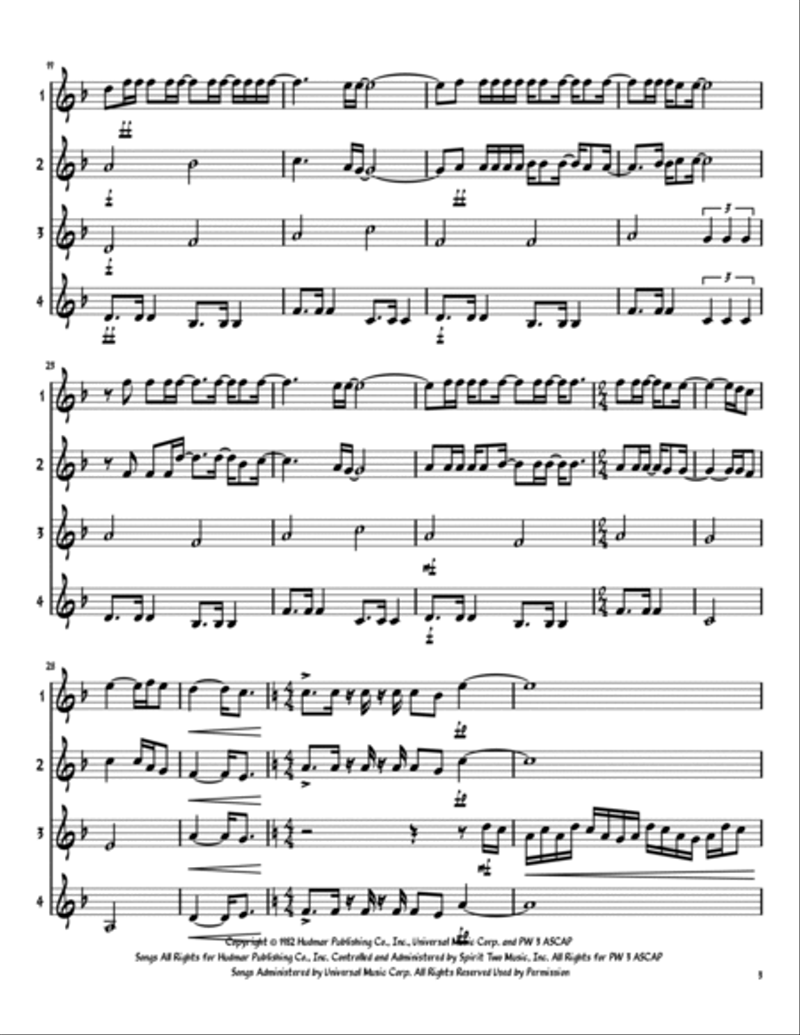 Africa Baritone Horn TC scores gallery preview page 3