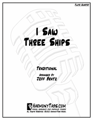 I Saw Three Ships (Flute Quartet)