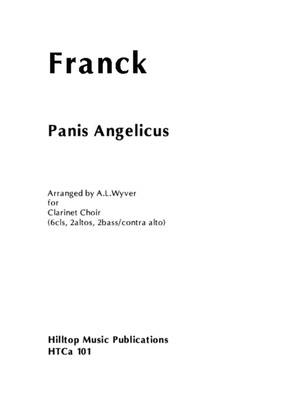 Panis Angelicus arr. clarinet choir