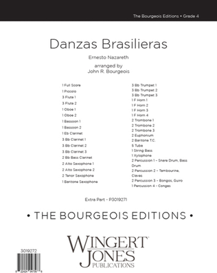 Danza Brasilieras - Full Score