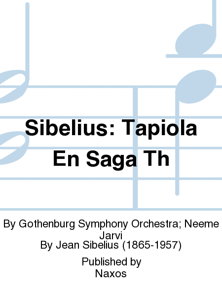 Sibelius: Tapiola En Saga Th