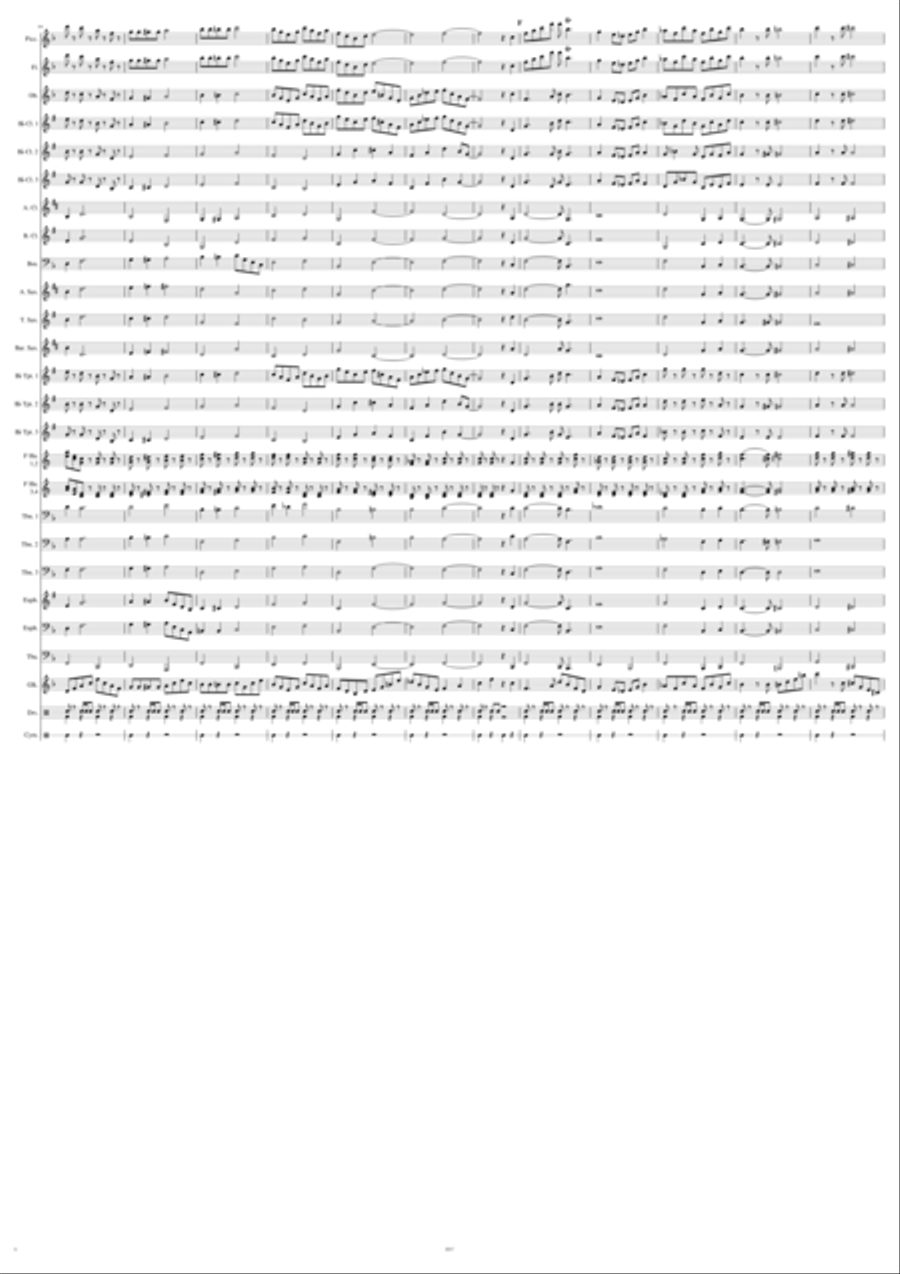 Mount Rushmore (March) Marching Band scores gallery preview page 6