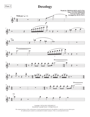 Doxology (arr. Sean Paul) - Flute 2