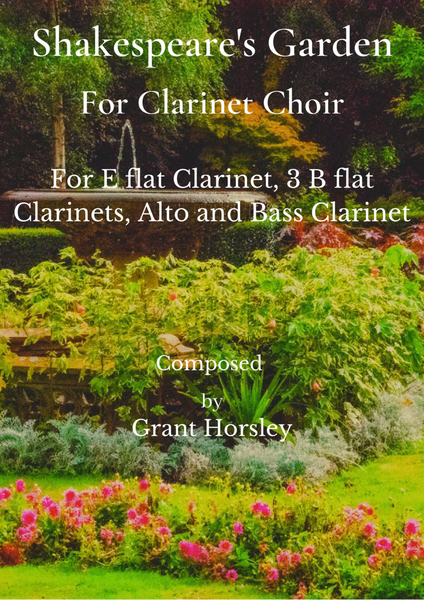 "Shakespeare's Garden" For Clarinet Choir image number null