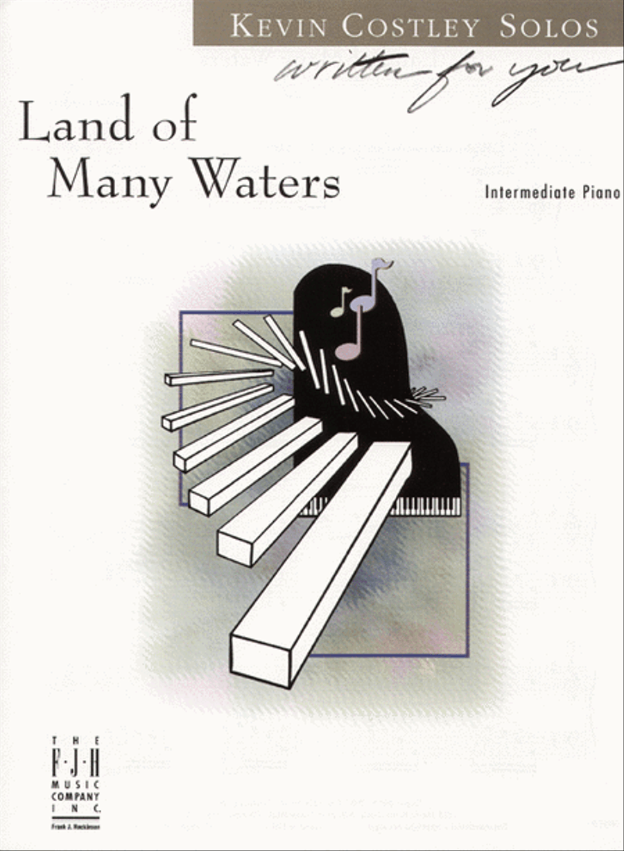 Land of Many Waters Piano Solo scores gallery preview page 2