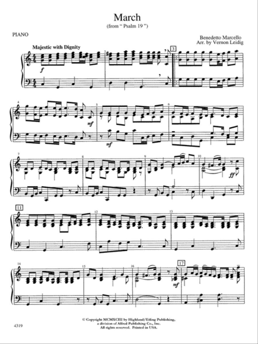 March from 