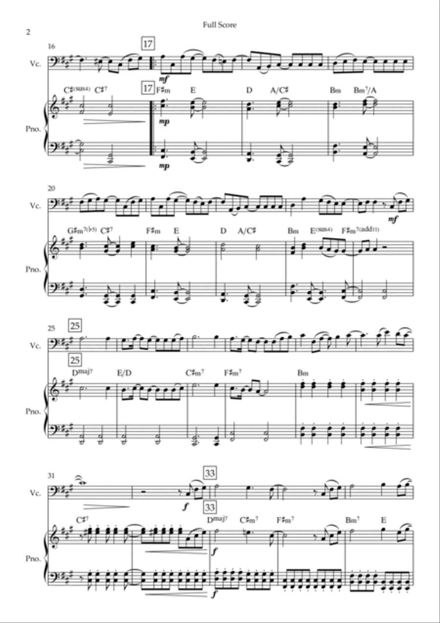 Ikimono Gakari's Blue Bird Piano scores gallery preview page 2