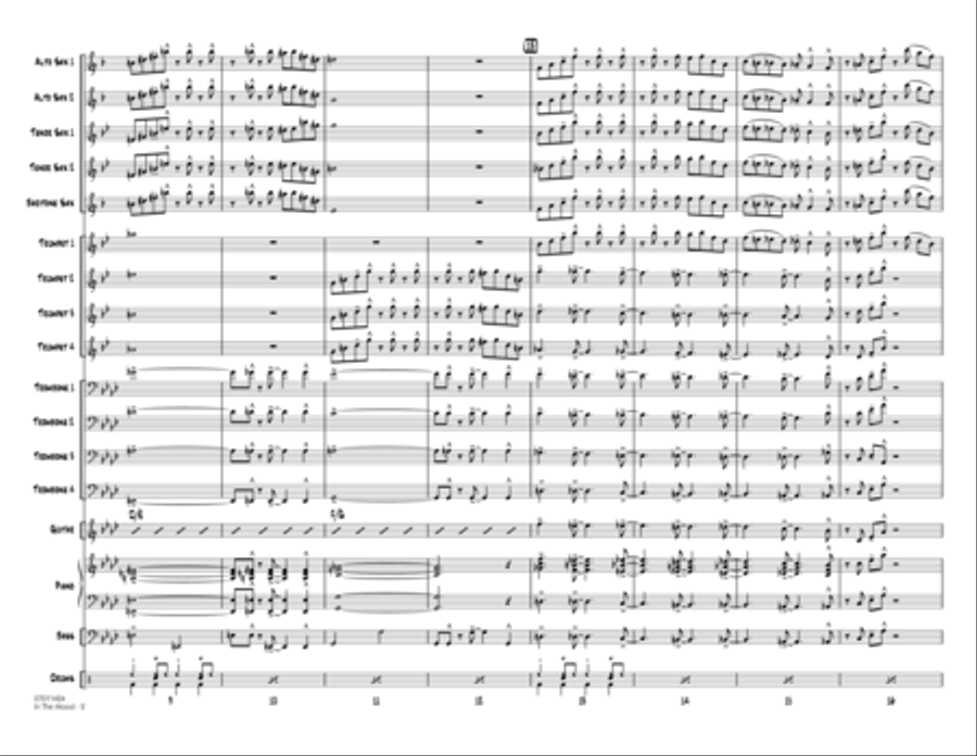 In The Mood (The Tonight Show version) - Conductor Score (Full Score) Conductor Score scores gallery preview page 2