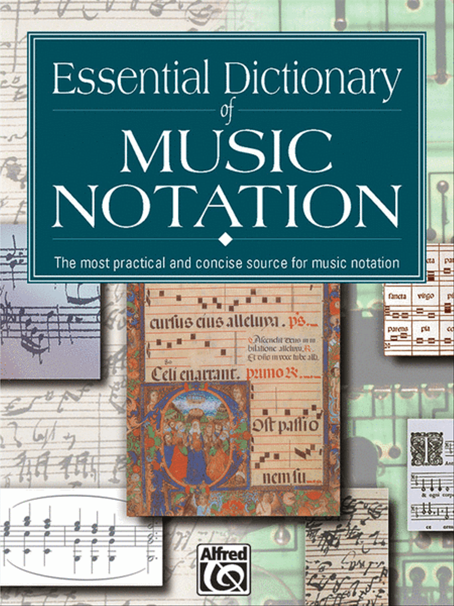 Essential Dictionary of Music Notation Textbook scores gallery preview page 1