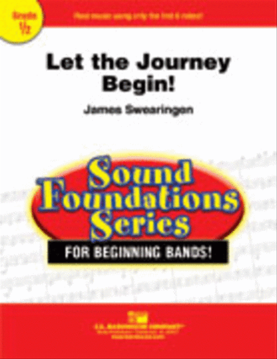 Let The Journey Begin! Concert Band scores gallery preview page 1