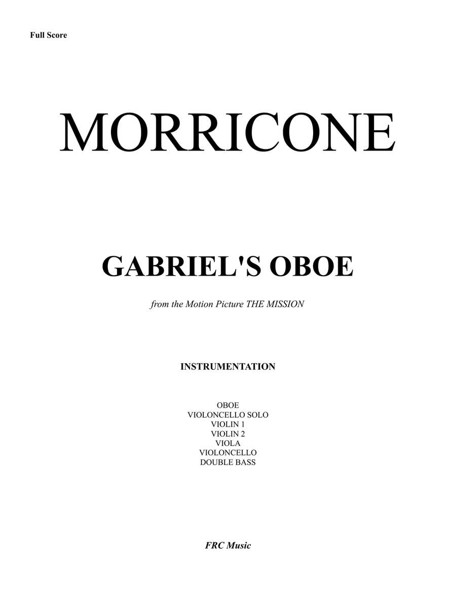 Gabriel's Oboe Chamber Orchestra scores gallery preview page 2