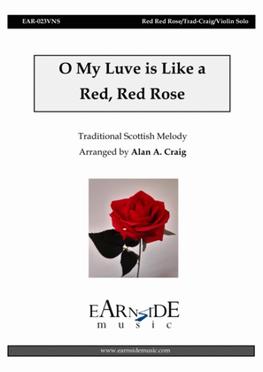Book cover for O My Luve is Like a Red, Red Rose