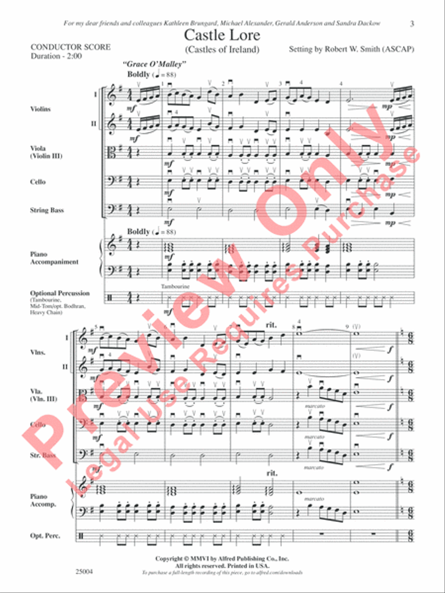 Castle Lore String Orchestra scores gallery preview page 4