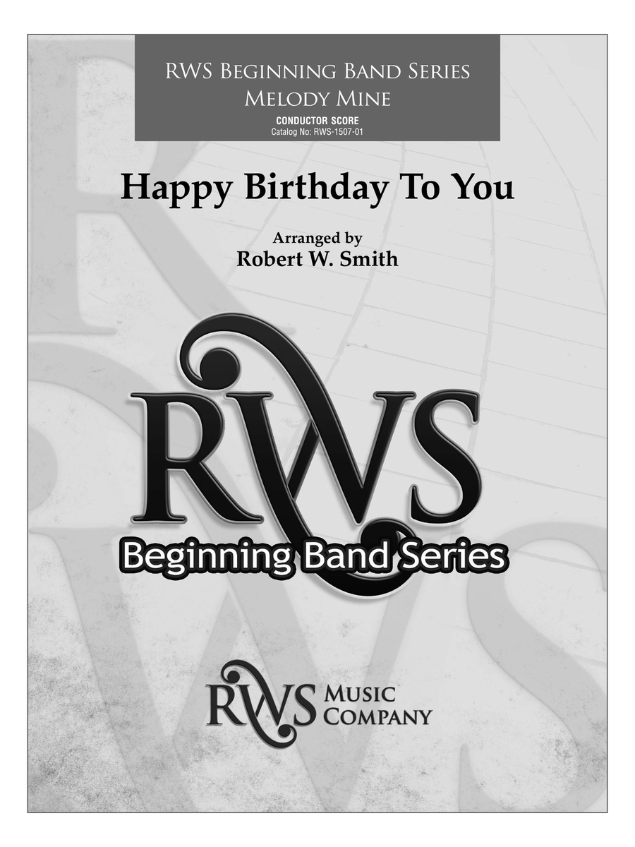 Happy Birthday to You: Score Concert Band scores gallery preview page 1