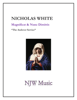 Book cover for Magnificat and Nunc Dimittis - The Andover Service