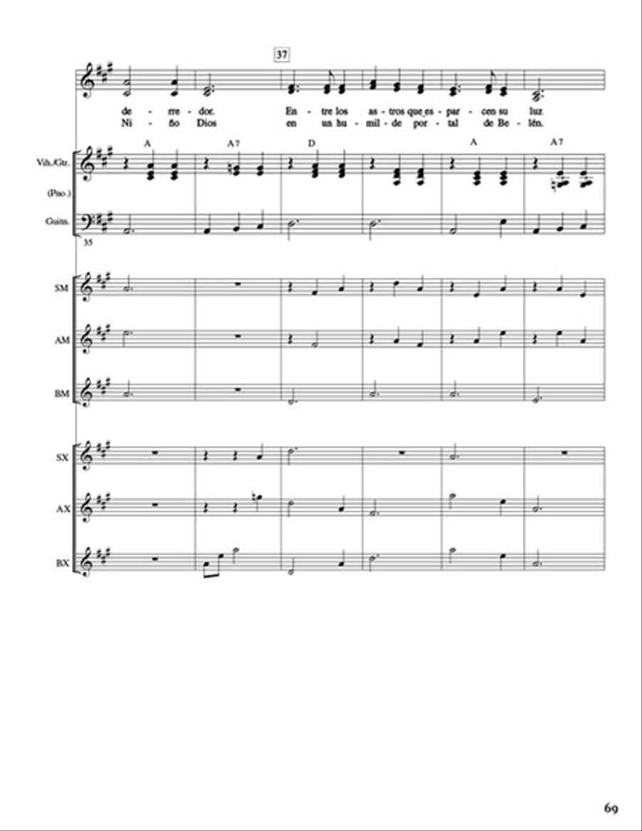 ¡Canta, mariachi, canta! ¡Canta, mariachi, canta! Choir scores gallery preview page 9