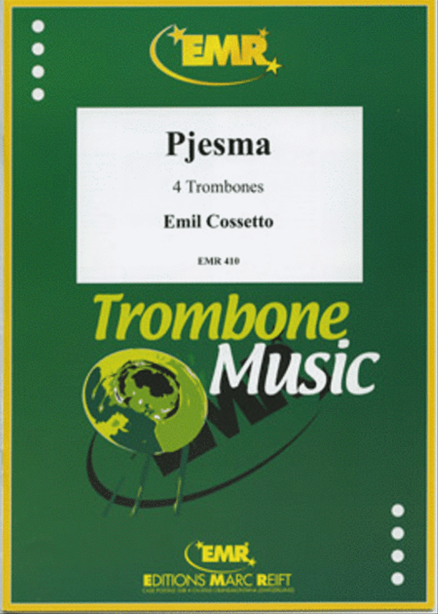 Pjesma Trombone Quartet scores gallery preview page 1