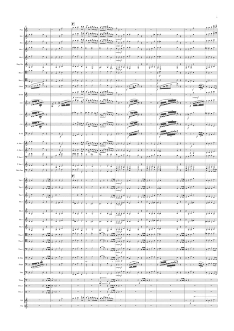 The Mastersingers Overture, Richard Wagner arr. Tim Wheeler Concert Band scores gallery preview page 5